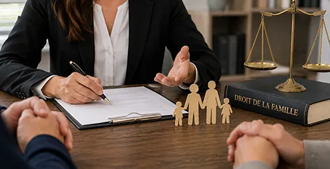 Avocate en droit de la famille à Grenoble pour procédures de divorce, garde d'enfants et pensions alimentaires.